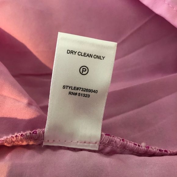 CeCe Pink Corded Lace Short Sleeve Shift Mini Dress size 10 - Picture 11 of 13